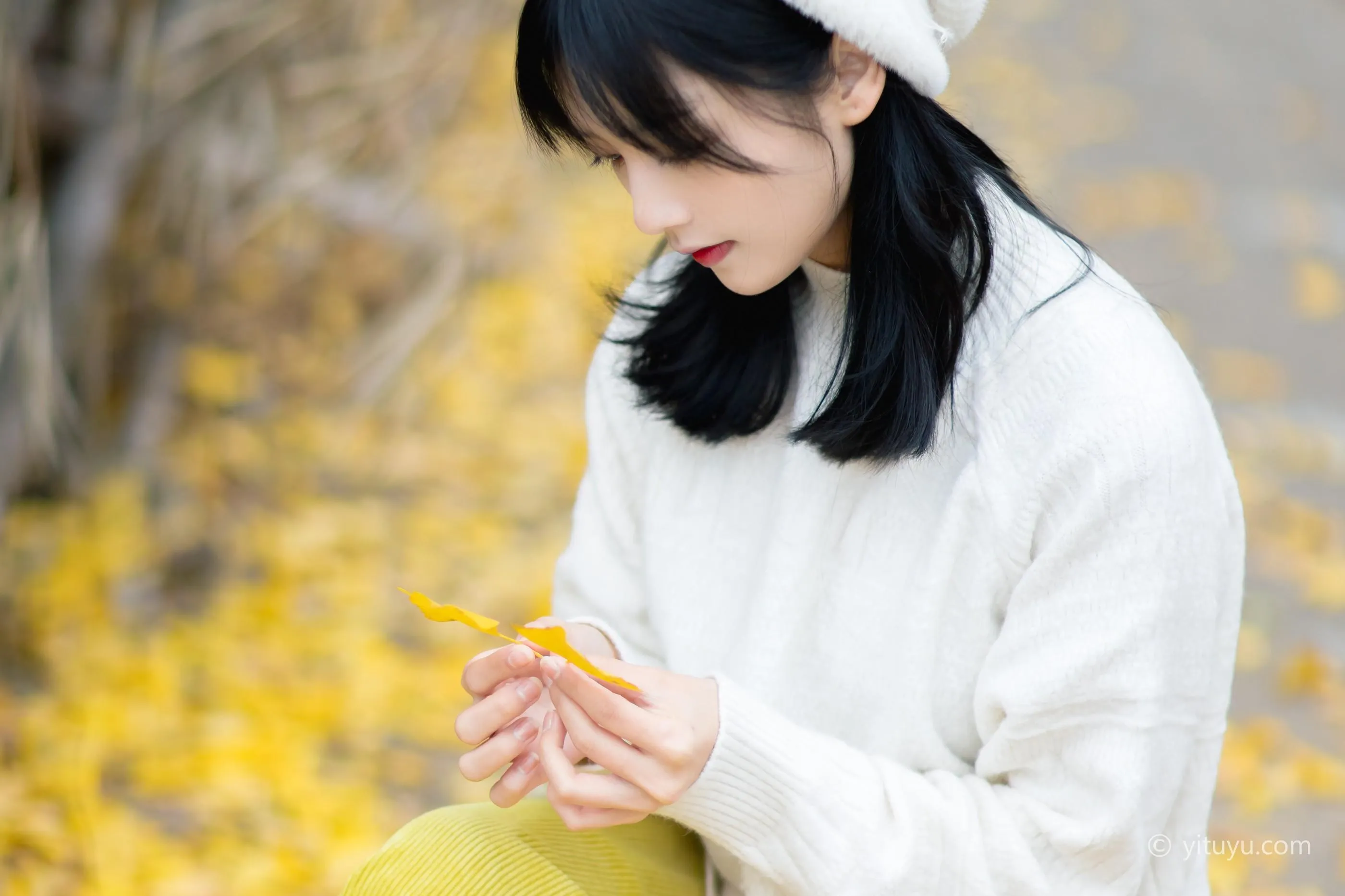 [YITUYU艺图语]2021.08.14 银杏之恋 雨文 [39P]插图7